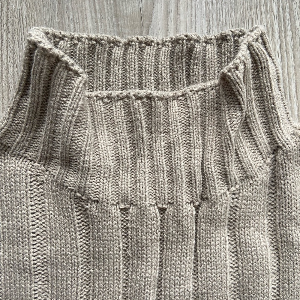 🥰 2 for 20 🥰 High neck Slit side sweater dress - Picture 5 of 7